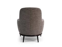 View of the Esme armchair from the back