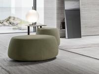 Mendez fabric ottoman for living room