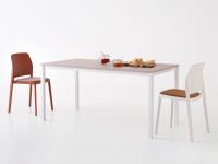 Egon fixed or extendable bespoke kitchen table