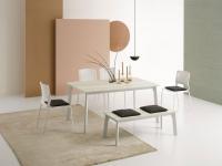 Sheild Young dining table for 6 people