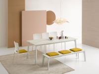Sheild Young extending dining table for 8 people