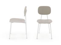 Front and side view of Lollipop Young chair