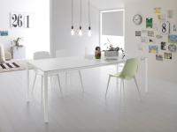 Hiroshi extendable rectangular table, perfect for the kitchen or the dining area in a living room