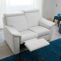 Vulcano sofa with motorized feet riser for the utmost comfort
