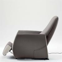 Dalia two-tone armchair with Relax mechanism