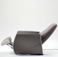 Dalia modern armchair with relax mechanism with single or dual motor.