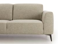 Comfortable seat cushions in expanded foam for Abbey sofa