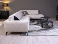 Side view of the Abbey sofa with meridienne