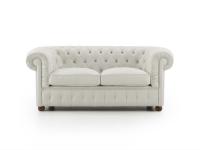 Valuable tufted decoration buttoned to Chester sofa cover