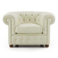 Chester classic armchair in Lord 9320 tufted leather