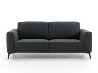 Abbey modern sofa with high feet in the 204 cm linear version