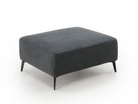 Rectangular ottoman coordinated with Abbey sofa