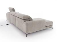 Newport sofa with motorized sliding seats