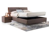 Ambra bed with storage bed frame h.25 cm raised from the floor