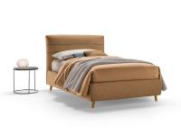Morgan single bed with bed frame h.25 cm