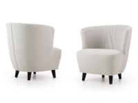 Overview of Serena armchair front and back