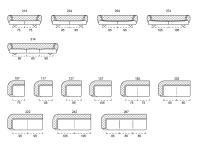 Modularity of the linear sofas and terminal elements
