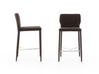 Side and front view of Denali stools
