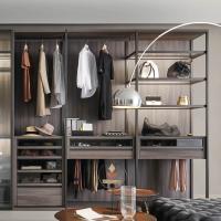 Different types of internal equipment can be added to customise your own Pacific walk-in wardrobe