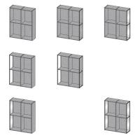 Pacific walk-in wardrobe customisable with different type of sides