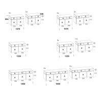 Montana sideboard - models and measurements available ( measurements in millimetres)