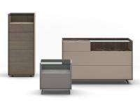 Columbus Floor collection - elements with open compartment