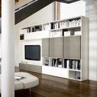 Way 06 white and grey wall unit