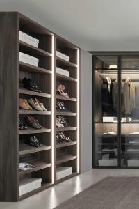 Pacific shoe closet - also available in the walk-in wardrobe version