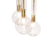Bulle lamp, pendant version with 3 lightshades