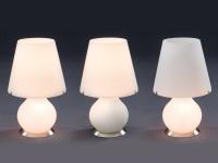 Eternity glass table lamp in the three way of switching