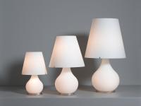 Eternity glass table lamp - available in three sizes 