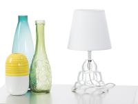 Pinha lamp, small table version in white colour