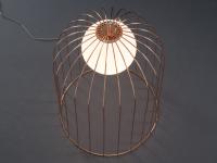 Jengo designer metal lamp - top shot