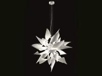 Fred metal pendant lamp in a big sized model