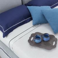 Double pillow cases with flywheels for double bed