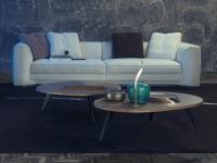 Dan coffee table by Borzalino with the Franklin sofa from the same collection