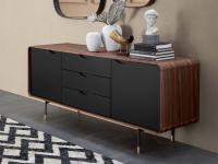 Opera Minimalist Sideboard with Frame is a practical piece of furniture with an elegant and uncluttered design