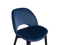 Beetle chair with matching stitching on the seat and backrest