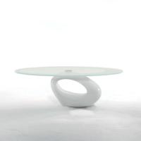Dubai coffee table with sculptural base
