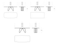 Models and measurements: rectangular and shaped table tops