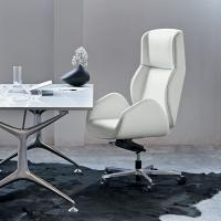 Suoni directive armchair proposed in the entirely upholstered version