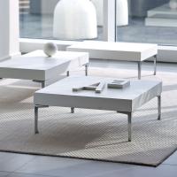 Alias is available also in the coffee table version, which is lower in height and has square or rectangular shape. 
