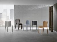 The Ninety stackable kitchen chair - available in different colours
