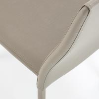 Detail of the stitching on the chair Royale