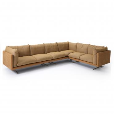 Ecksofa mit Federkissen Aker outlet