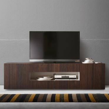 Start TV-Möbel mit Stauraum für TV-Geräte im offenen Fach