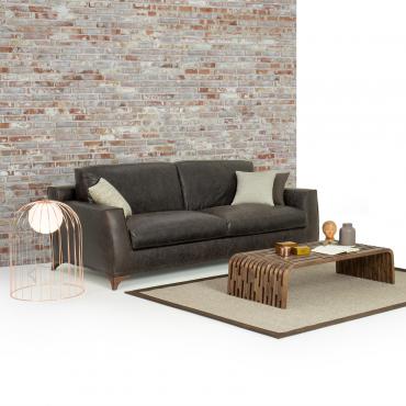 Elwood Sofa im Altleder-Look von HomePlaneur