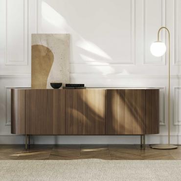 Credenza moderna con scocca in legno Lena