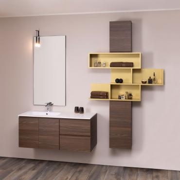 Mobile bagno sospeso con lavabo consolle N96