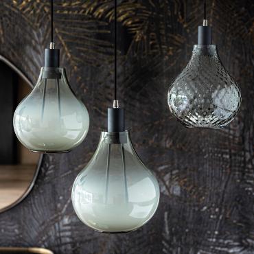 Aladdin Pendelleuchte aus Kunstglas von Cattelan